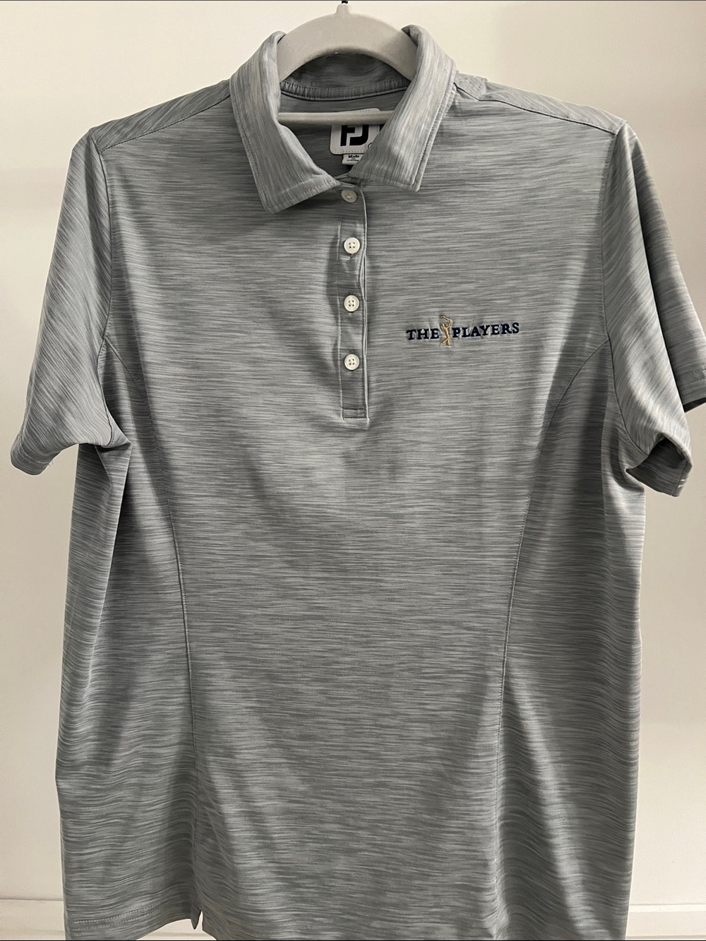 FootJoy Women’s Short Sleeve Polo in Heather Gray